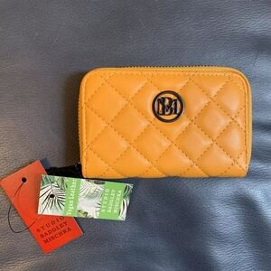 Badgley Mischka Small Vegan Leather Wallet